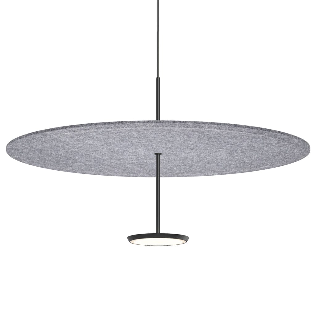 Sky Sound Pendant Light Pendant Lights Pablo 32" - Matte Black + Stone Grey 