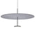 Sky Sound Pendant Light Pendant Lights Pablo 32" - Matte Black + Stone Grey 