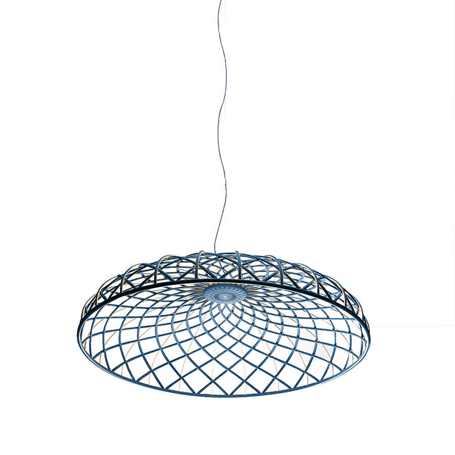 Skynest Suspension hanging lamps Flos Blue Tormaline 