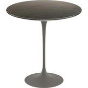 Saarinen Side Table - 20” Round side/end table Knoll Grey Slate, Natural 