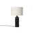 Gravity Table Lamp Table Lamps Gubi Blackened Steel Canvas Shade Small