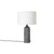 Gravity Table Lamp Table Lamps Gubi Grey Marble White shade Small