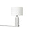 Gravity Table Lamp Table Lamps Gubi White Marble White shade Small