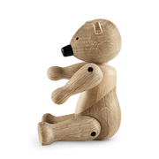 Kay Bojesen Bear, Oak/Maple, styled view