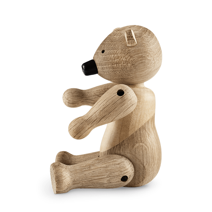 Kay Bojesen Bear, Oak/Maple, styled view
