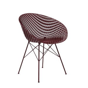 Smatrik Outdoor Chair (2 Chairs) Chairs Kartell Matte Plum/Plum 