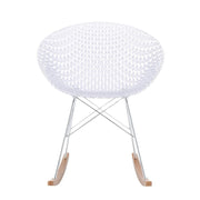 Smatrik Rocking Chair (2 Chairs) rocking chairs Kartell Crystal/Chrome 