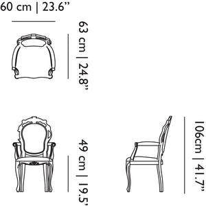 Smoke Dining Armchair