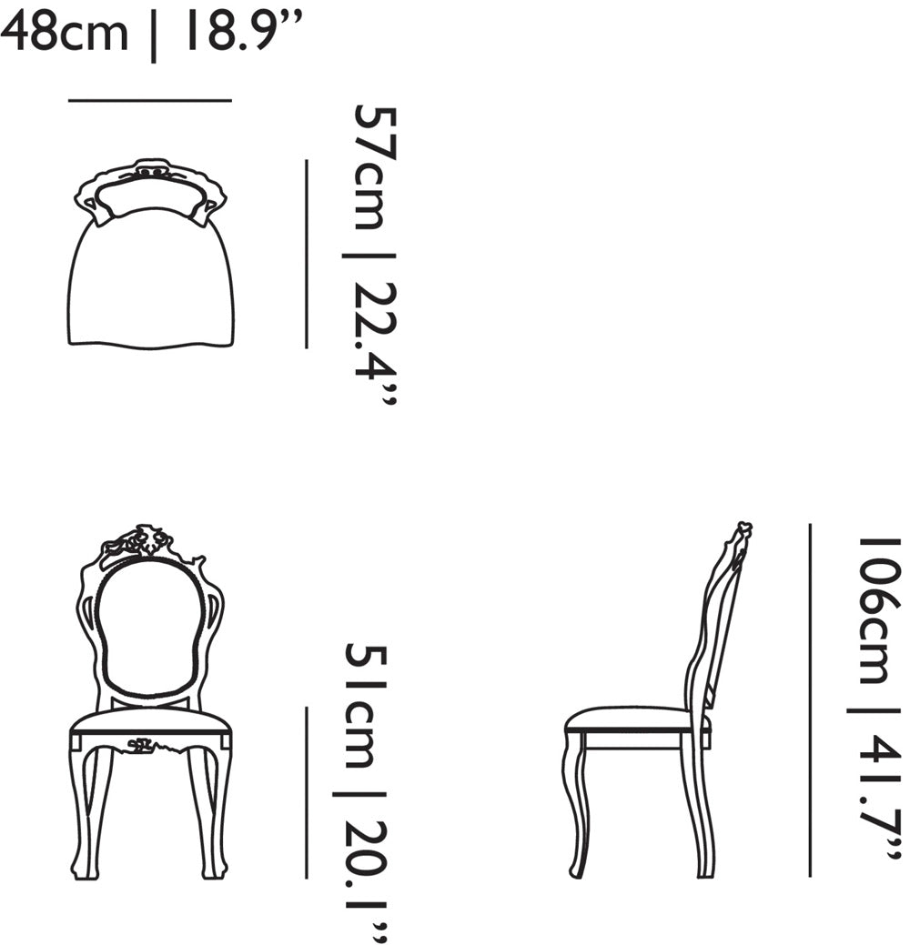 Smoke Dining Chair