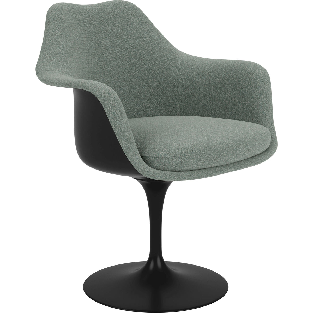 Saarinen Tulip Arm Chair Upholstered Side/Dining Knoll 
