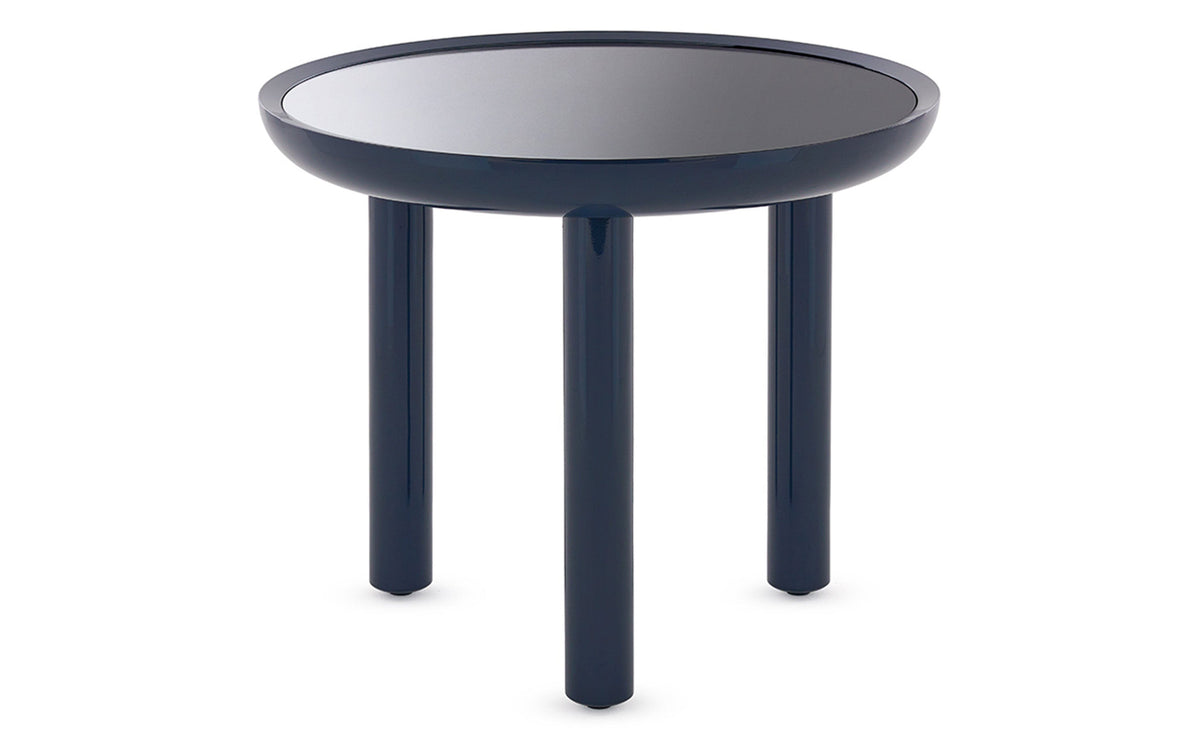 K-Top Side Table Side Table Kartell Smoked Mirror/Blue 
