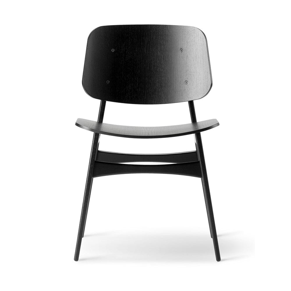 Soborg 3050 Wood Base Chair Dining Chair Fredericia 