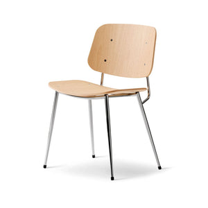 Soborg 3062 Metal Base Chair Dining Chair Fredericia 