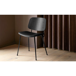 Soborg 3062 Metal Base Chair Seat upholstered Dining Chair Fredericia 