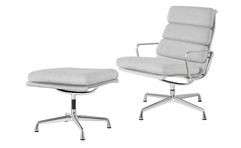 Eames Soft Pad Lounge Chair and Ottoman by Herman Miller