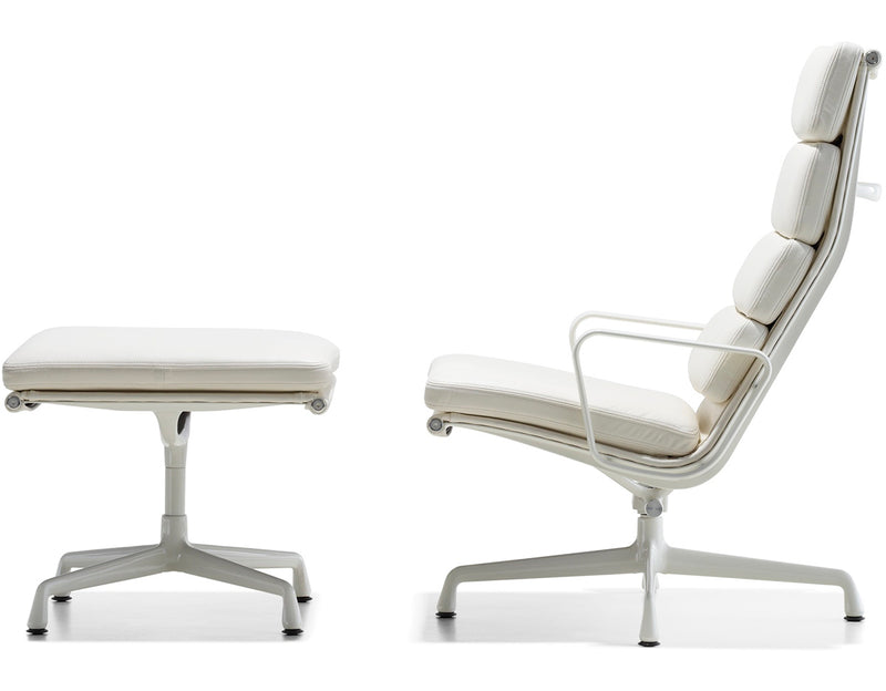 Eames Soft Pad Lounge Chair and Ottoman by Herman Miller