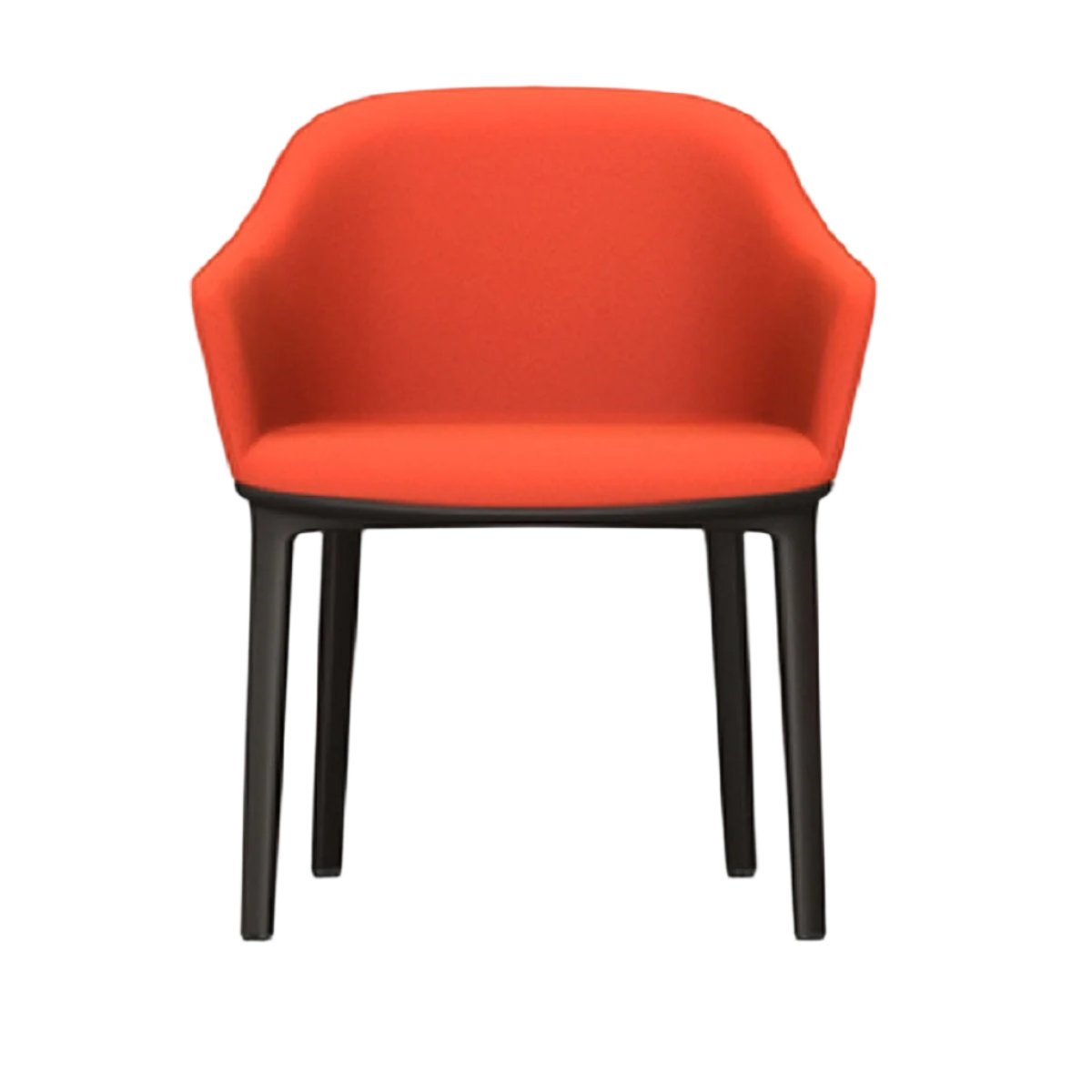 Softshell Chair With Four Leg Base Side/Dining Vitra 