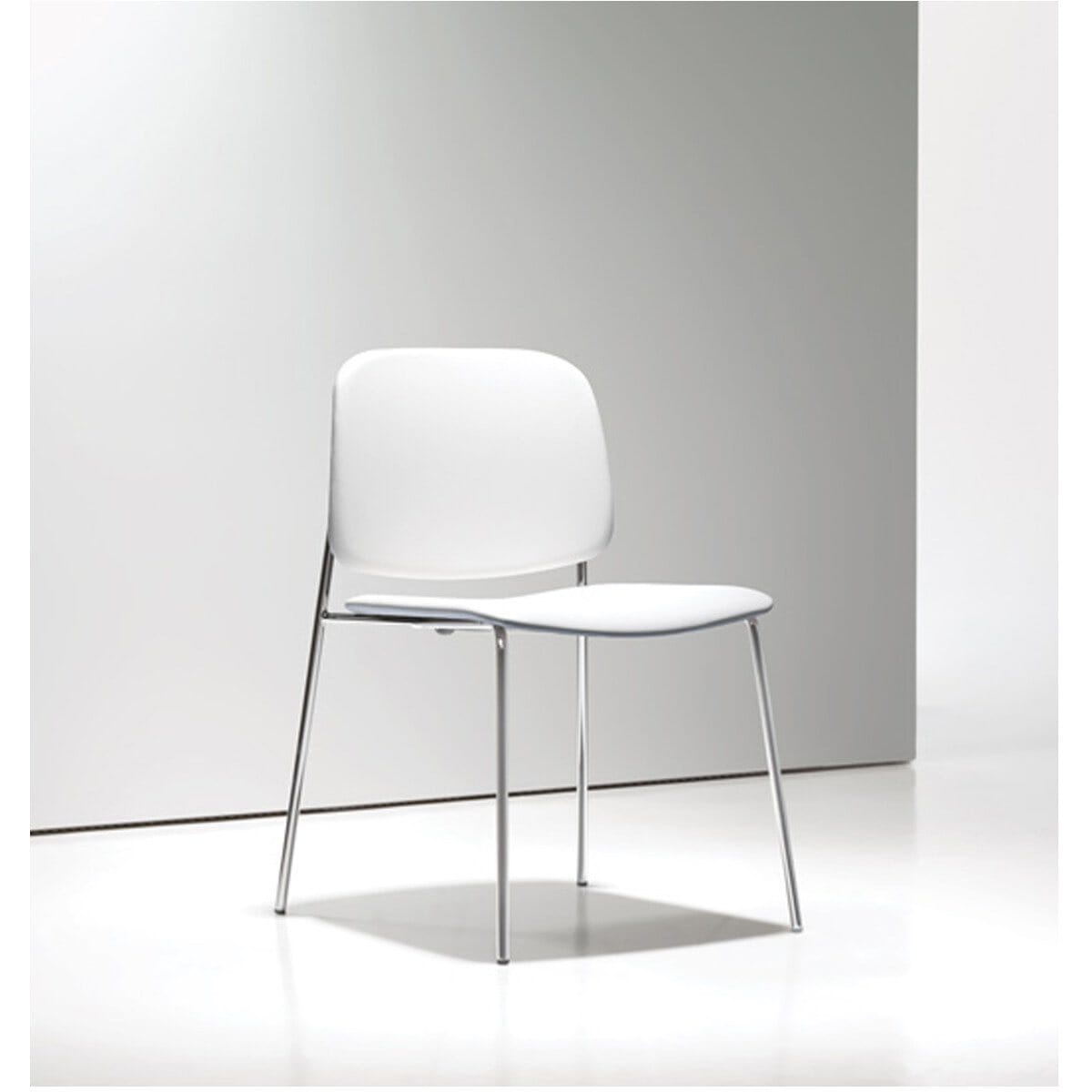 Sonar Upholstered Stacking Chair Side/Dining Bernhardt Design 