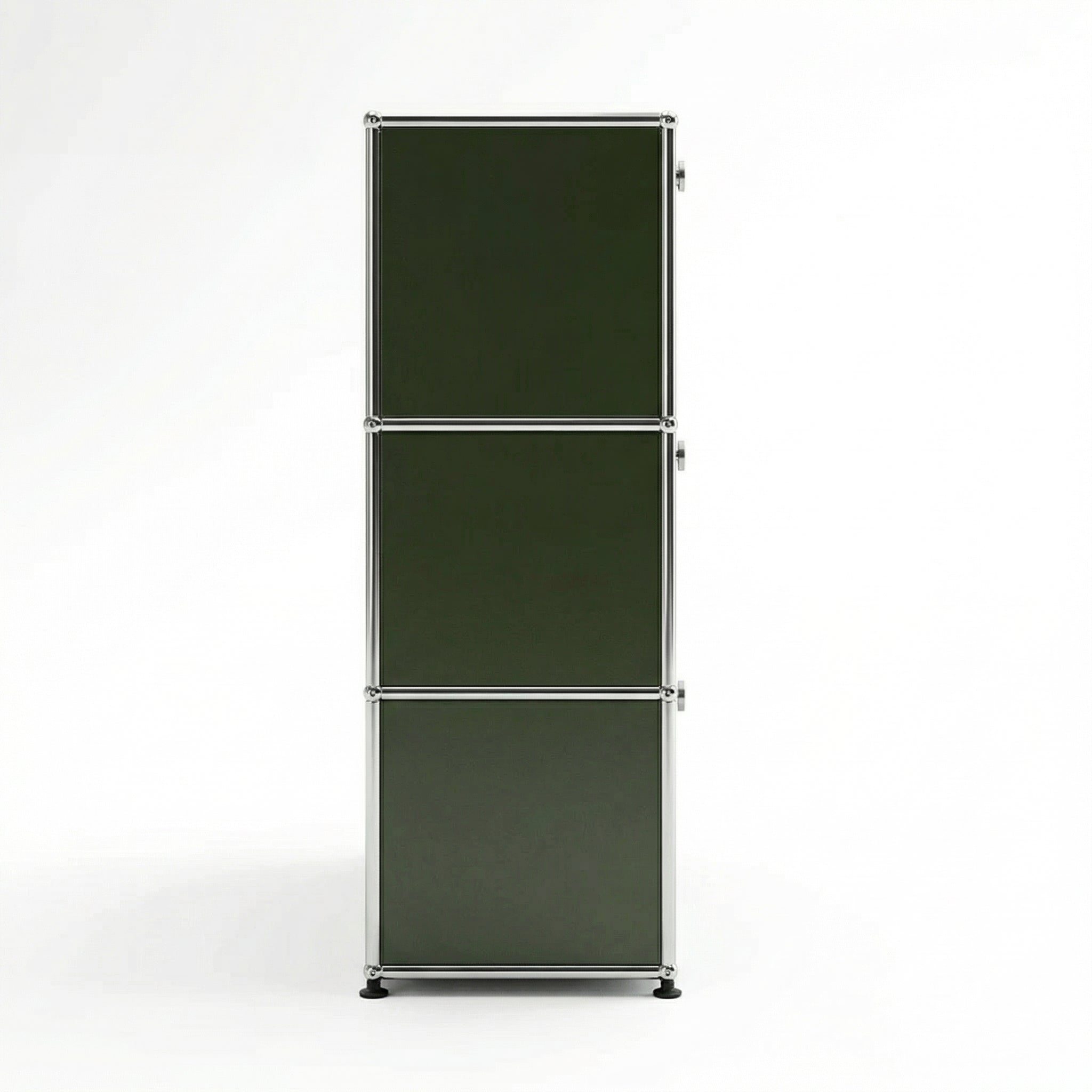 Special USM Haller Media 3-Unit Olive Green | CA Modern Home
