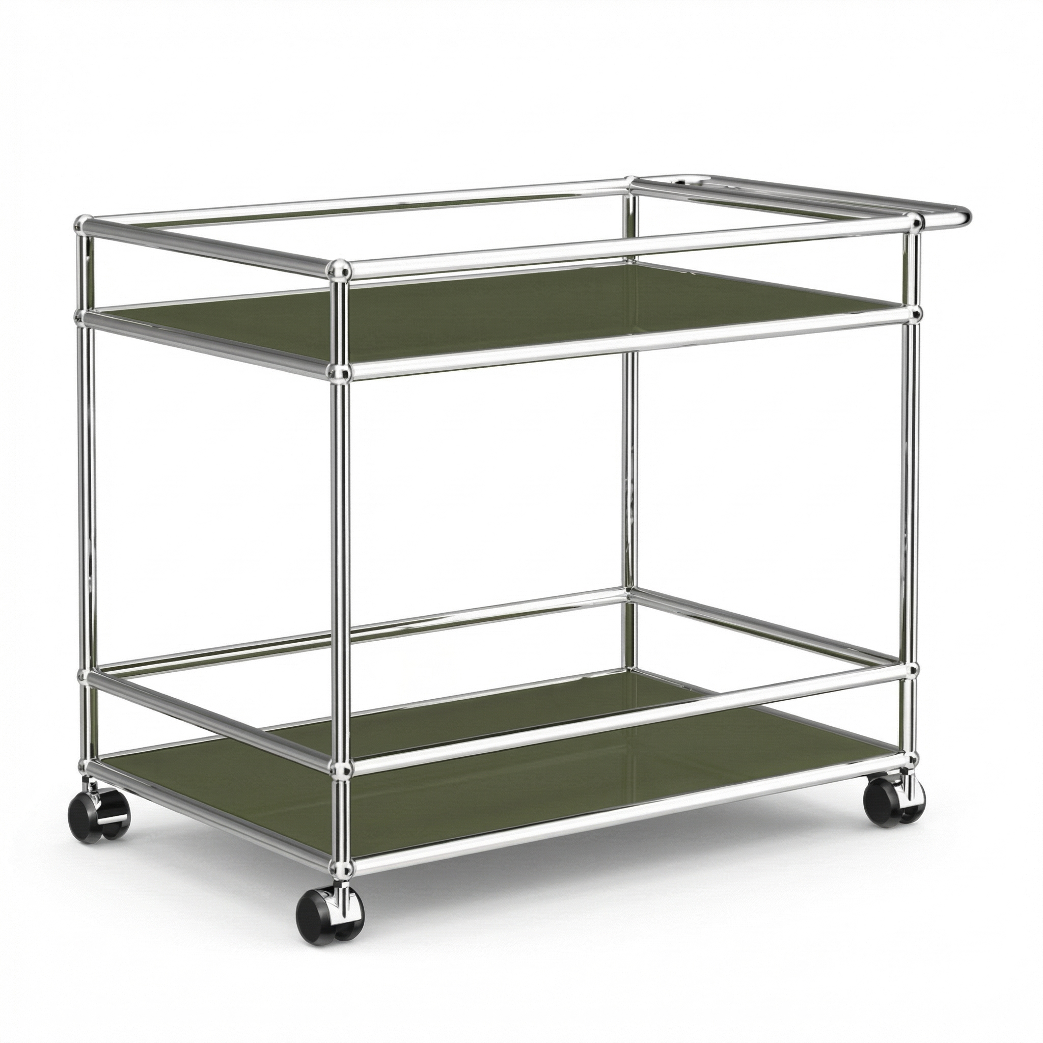 Special USM Haller Serving Cart MS04 Olive Green | CA Modern Home