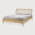 Oak Spindle Bed Beds Ethnicraft US King Oak 