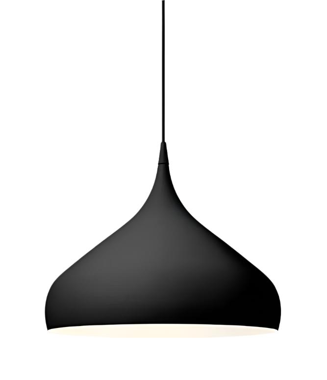 Spinning Pendant Lamp BH2 Pendant Lights &amp;Tradition Matte Black 