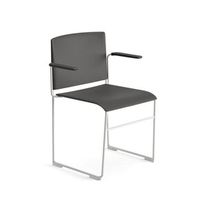 Stacy Sled Chair with Armrests Armchair Arper 