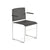 Stacy Sled Chair with Armrests Armchair Arper 