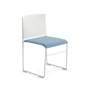 Stacy Stacking Chair With Seat Upholstery Chairs Arper 