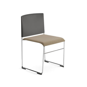 Stacy Stacking Chair With Seat Upholstery Chairs Arper 