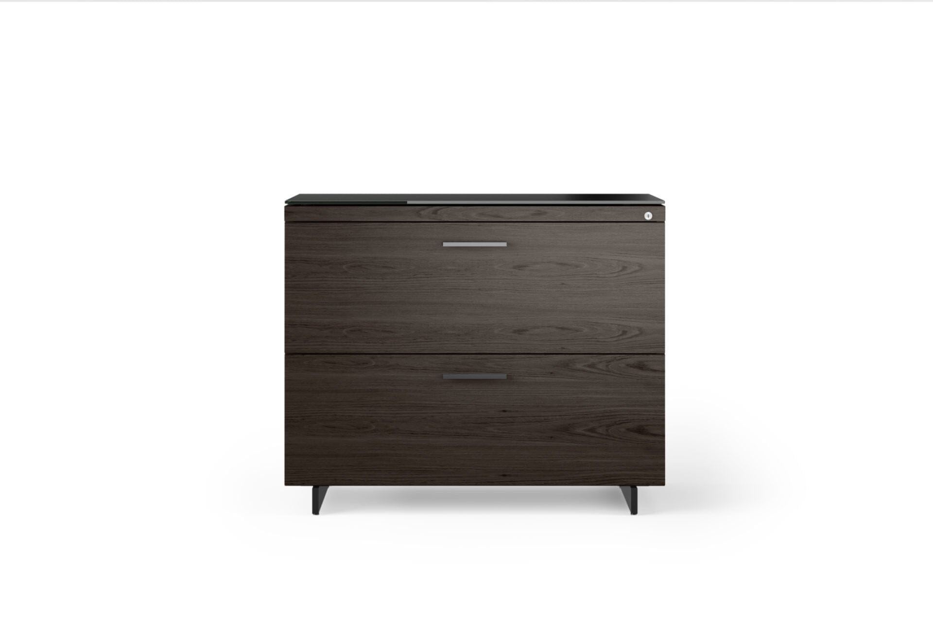 Sequel 20 Lateral File Cabinet 6116 storage BDI Charcoal Stained Ash Black 