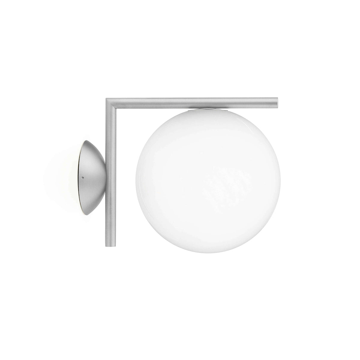 IC Lights Outdoor Wall Sconce Lighting Flos Small Stainless Steel 