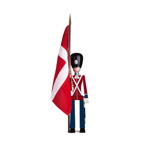 Kay Bojesen Standard-Bearer, Red/Blue/White (Medium)