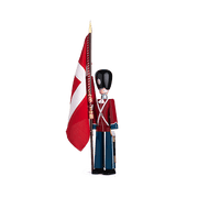 Kay Bojesen Standard-Bearer, Red/Blue/White (Medium), view 3