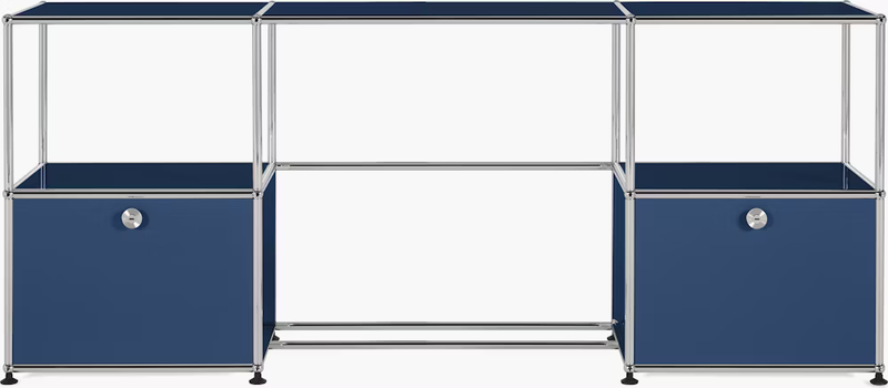 USM Haller Double Storage Desk