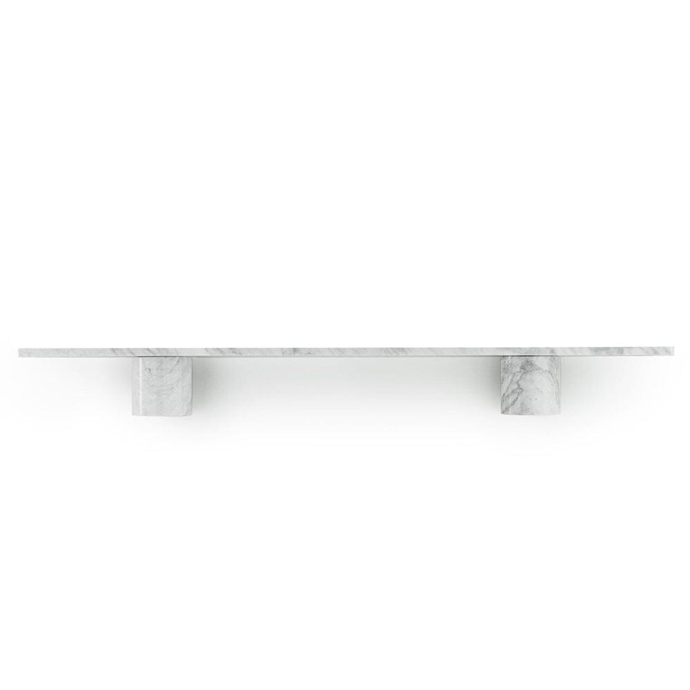 Sten Shelves Shelves Normann Copenhagen Large White Carrara Marble 