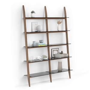 Stiletto 570022 2-Shelf System - 63" Wide Book Shelf BDI 