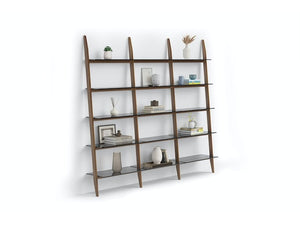 Stiletto 570222 3-Shelf System - 94" Wide Book Shelf BDI 