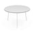 Striped Tavolo Round Table Dining Tables Magis Small Round Table (28" Dia.) - White Top & Base 