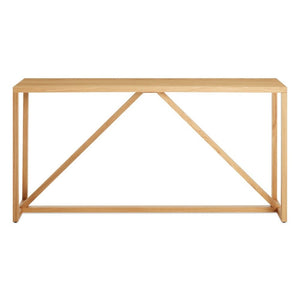 Strut Console Wood Table Console Table BluDot 