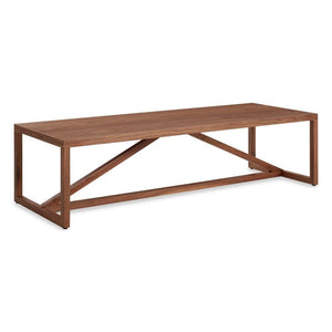 Strut Rectangle Wood Coffee Table Coffee Tables BluDot 