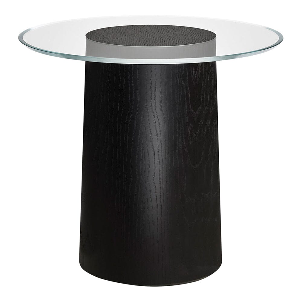 Stub Side Table side/end table Skagerak by Fritz Hansen Black Coloured Ash 
