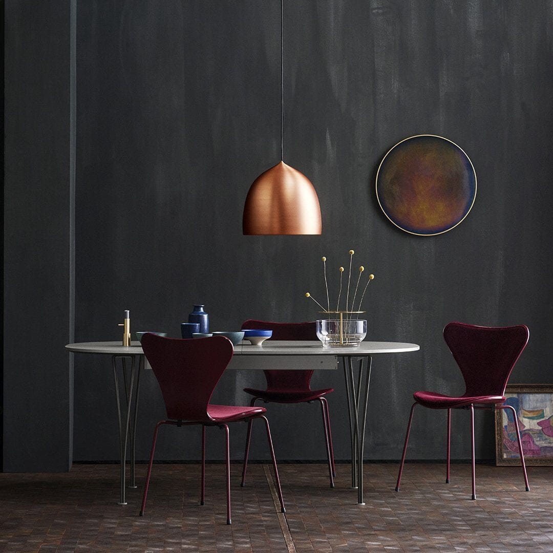 Superellipse Extendable Span Leg Dining Table Dining Tables Fritz Hansen 