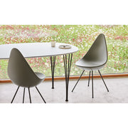 Superellipse Span Leg Table Dining Tables Fritz Hansen 