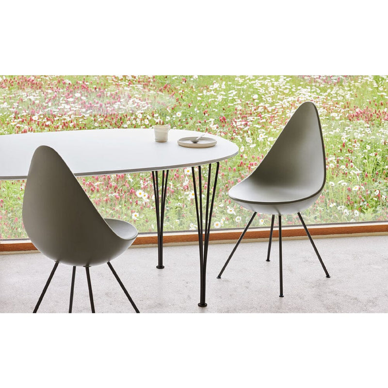 Superellipse Span Leg Table Dining Tables Fritz Hansen 