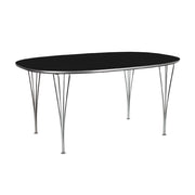 Superellipse Span Leg Table Dining Tables Fritz Hansen 