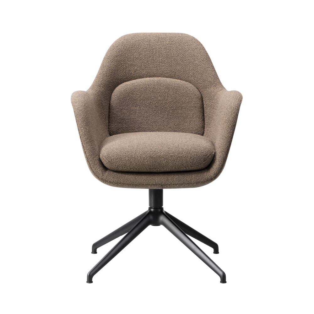 Swoon Chair With Swivel Base Dining chairs Fredericia 