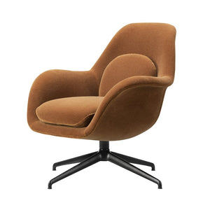 Swoon Petit Lounge Chair With Swivel Base lounge chairs Fredericia 