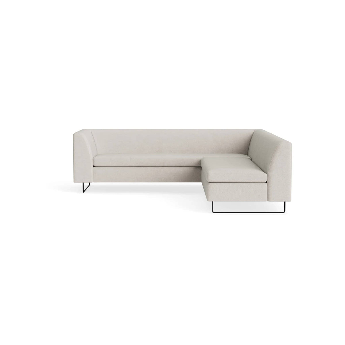 Bonnie and Clyde Sectional Sofa BluDot Sylvan Bone 