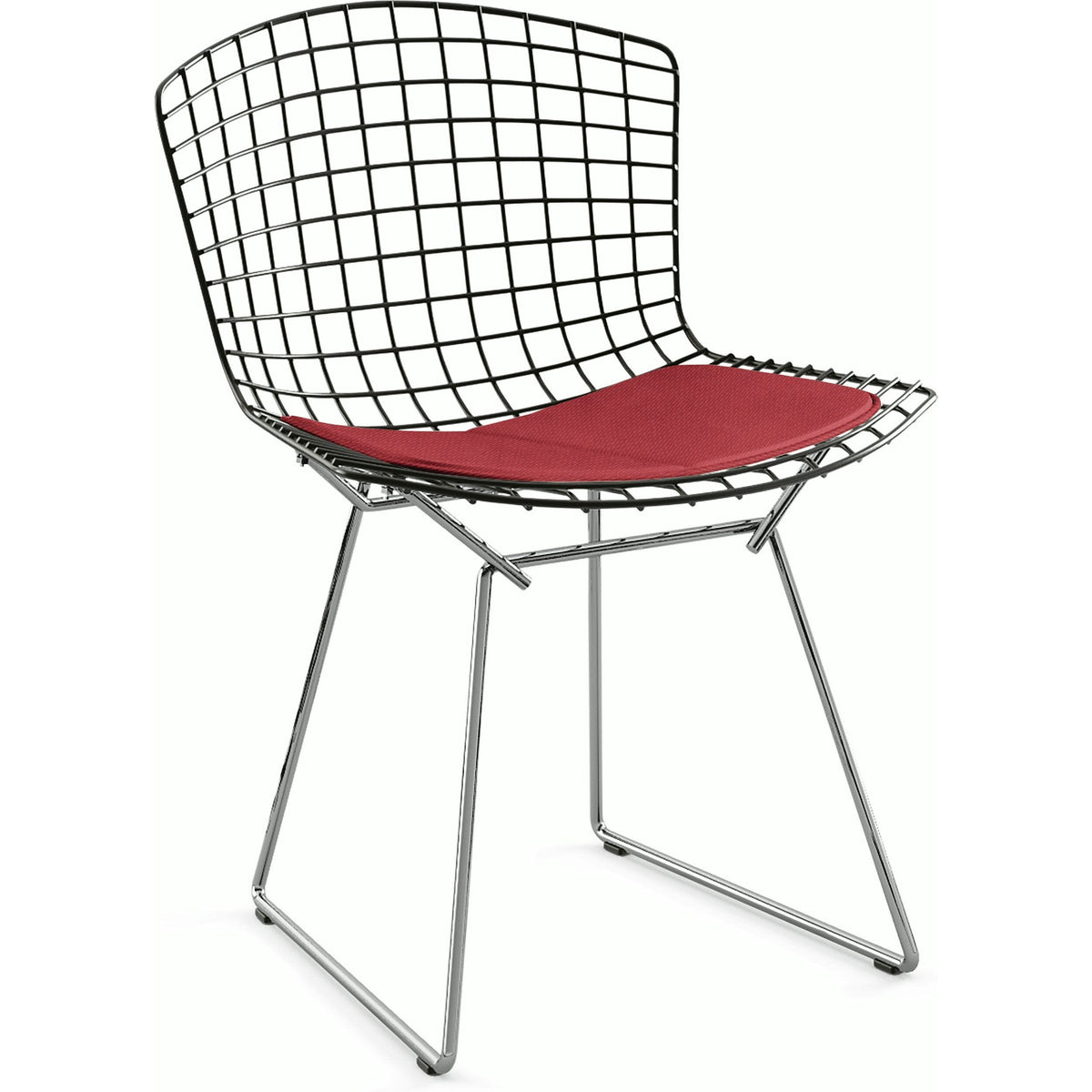 Bertoia Two-Tone Side Chair Side/Dining Knoll 